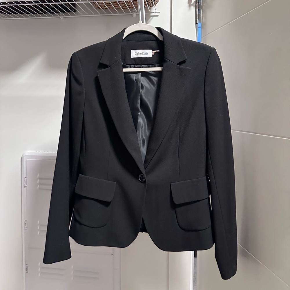Calvin Klein Black Blazer